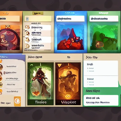 Image similar to A modular GUI elements to create your own custom cards by GUI, card game, TCG and pinterest