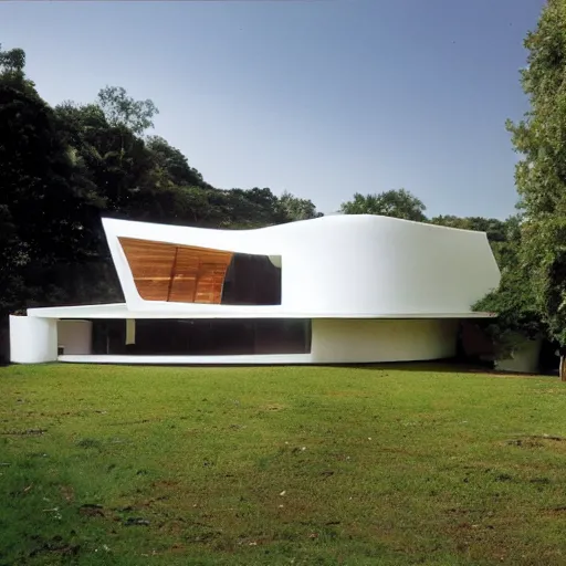 Image similar to house for bats designed by Norman Foster