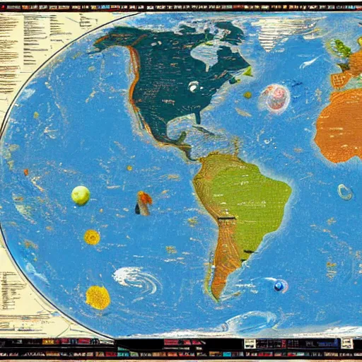 Image similar to space map