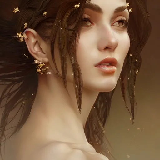 Image similar to most beautiful woman on earth, tall, intricate, highly detailed, digital painting, artstation, concept art, smooth, sharp focus, illustration, Unreal Engine 5, 8K, art by artgerm and greg rutkowski and alphonse mucha