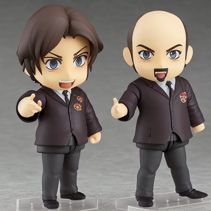 Image similar to tony soprano, an anime nendoroid, figurine, detailed product photo