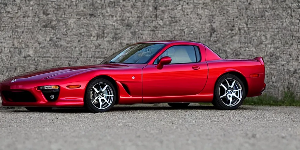 Prompt: “2010s Mazda RX7”