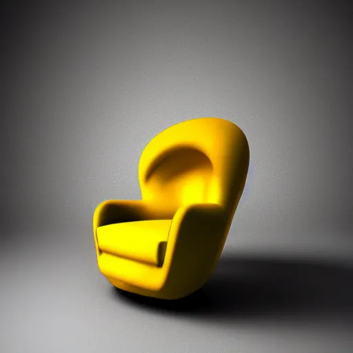 Image similar to an armchair in the shape of an avocado cinematic lightning 4k award winning artstation