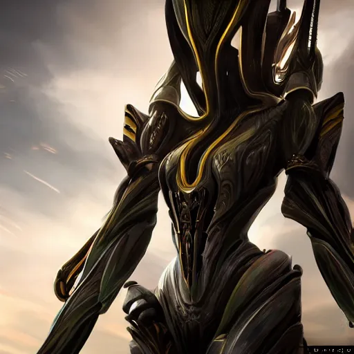 Image similar to high quality bug pov shot, of a highly detailed beautiful Giant female warframe, looming over you, unaware of your existence, highly detailed art, epic cinematic shot, realistic, professional digital art, high end digital art, furry art, DeviantArt, artstation, Furaffinity, 8k HD render, epic lighting, depth of field