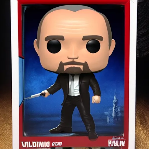 Image similar to vladimir putin funko pop