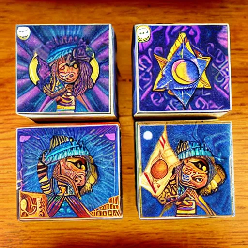 Image similar to vintange dmt shaman matchboxes