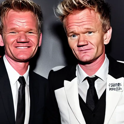 Prompt: gordon ramsay and neil patrick harris,