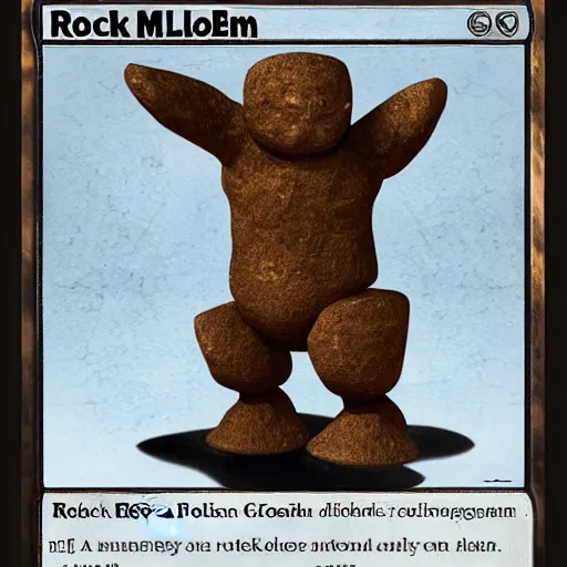 Image similar to rock golem