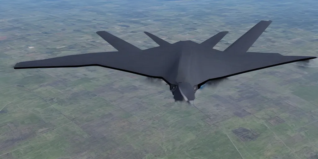 Prompt: custom homebrew secret stealth bomber aircraft attacking air base, photorealistic, hyperrealistic, detailed, 8 k