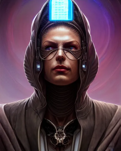 Image similar to front shot of a cyberpunk criminal mastermind character, intricate, elegant, highly detailed, centered, (((artstation, concept art, smooth, sharp focus, artgerm, Tomasz Alen Kopera, Peter Mohrbacher, donato giancola, Joseph Christian Leyendecker, WLOP, Boris Vallejo))), mugshot!!!!!, ugly!!!!!!