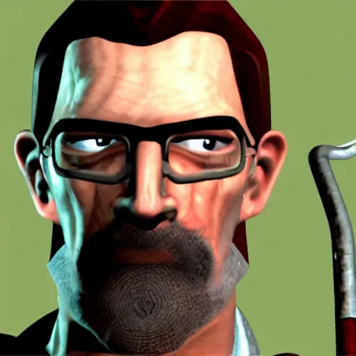 Prompt: Gordon Freeman half life