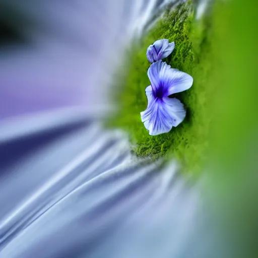 Prompt: mountains in the iris, macro photography, high resolution, high detail, 4K, 8K