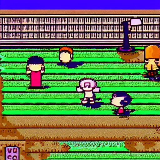 Image similar to earthbound snes screenshot