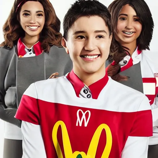 Prompt: a promotional photograph for the new ‘McDonald’s Player’