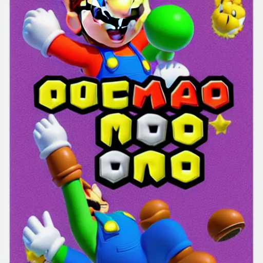 Image similar to super mario crunch