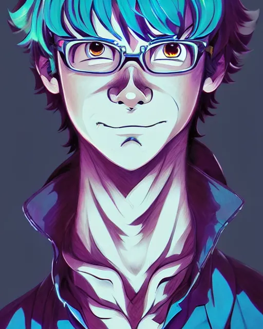 Image similar to shaggy from scooby doo, portrait shinkai makoto studio ghibli studio key hideaki anno sakimichan stanley artgerm lau rossdraws james jean marc simonetti elegant highly detailed digital painting artstation pixiv