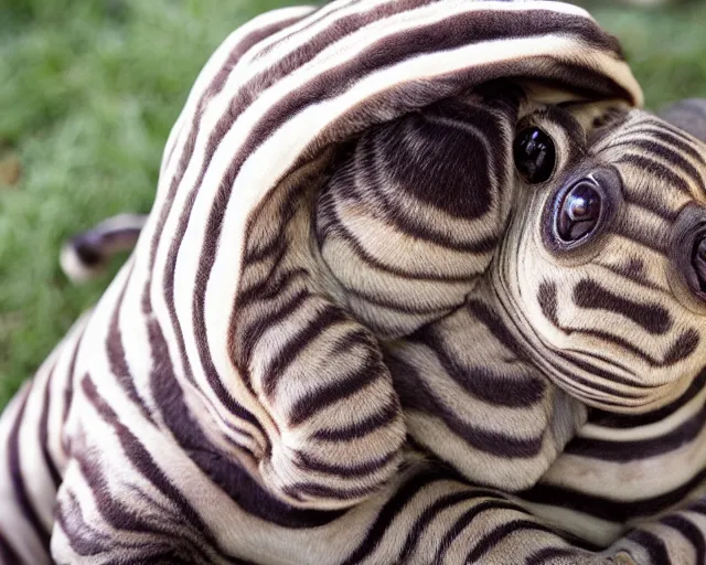 Image similar to tabby tardigrades, tardigrades with tabby stripes, striped pet tardigrades, award - winning pet photography, dynamic lighting, ultra detailed