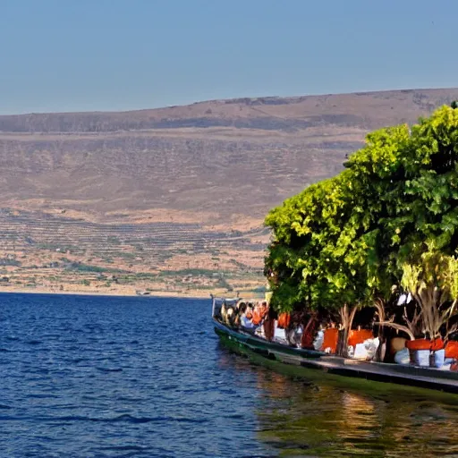 Prompt: sea of galilee