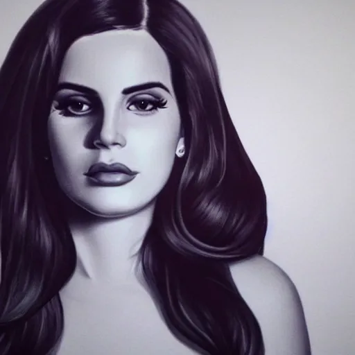 Image similar to Lana del rey portrait, photorealistic, studio