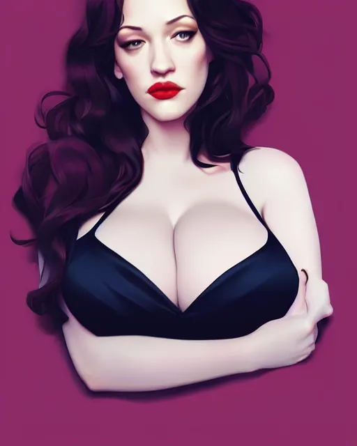 Image similar to kat dennings christina hendricks jennifer tilly, by wlop and ilya kuvshinov and artgerm, gorgeous beautiful, stunning, deviant, arrogant