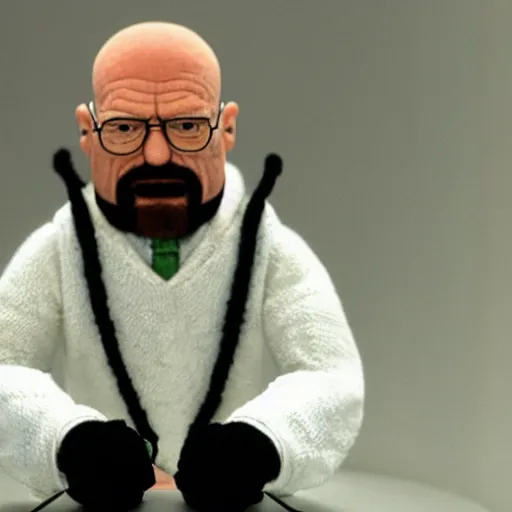 Image similar to walter white as a muppet