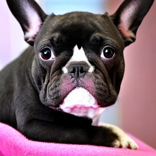 Prompt: a british french bulldog