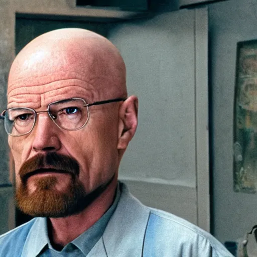 Image similar to a still or walter white in spirited away,