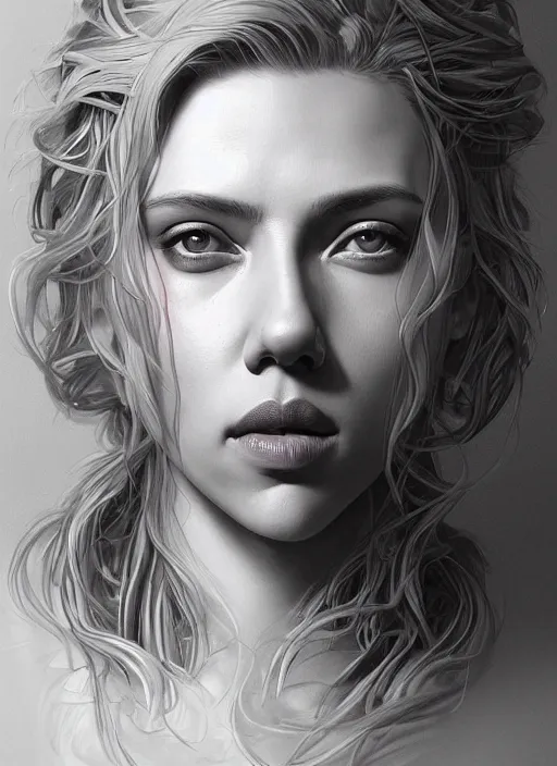 symmetry!! scarlett johansson, machine parts embedded | Stable Diffusion