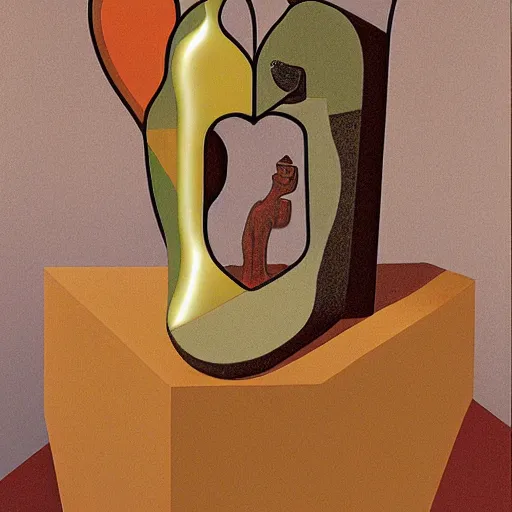 wretched camel, GlassCast Heart, by Mike Winkelmann Stable Diffusion