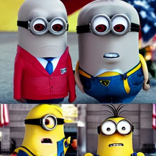 Prompt: trump as a minion