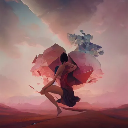 Prompt: art by peter mohrbacher, benoit mandelbrot, james christensen, wlop, alena aenami, rhads, frank gehry, fenghua zhong