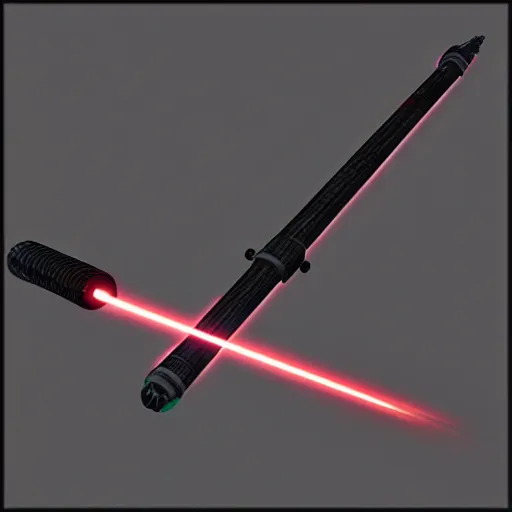 Prompt: darth vader's light saber redesign. octane 3 d render.