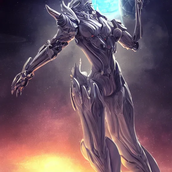 Prompt: giant stunning goddess shot, galactic sized beautiful hot anthropomorphic robot mecha female dragon, larger than the planet, gently caressing earth, looming over earth in space, detailed sleek silver armor, epic proportions, epic scale, highly detailed digital art, sci fi, furry art, macro art, dragon art, goddess art, warframe fanart, destiny fanart, anthro, furry, giantess, macro, furaffinity, deviantart, 8k 3D realism