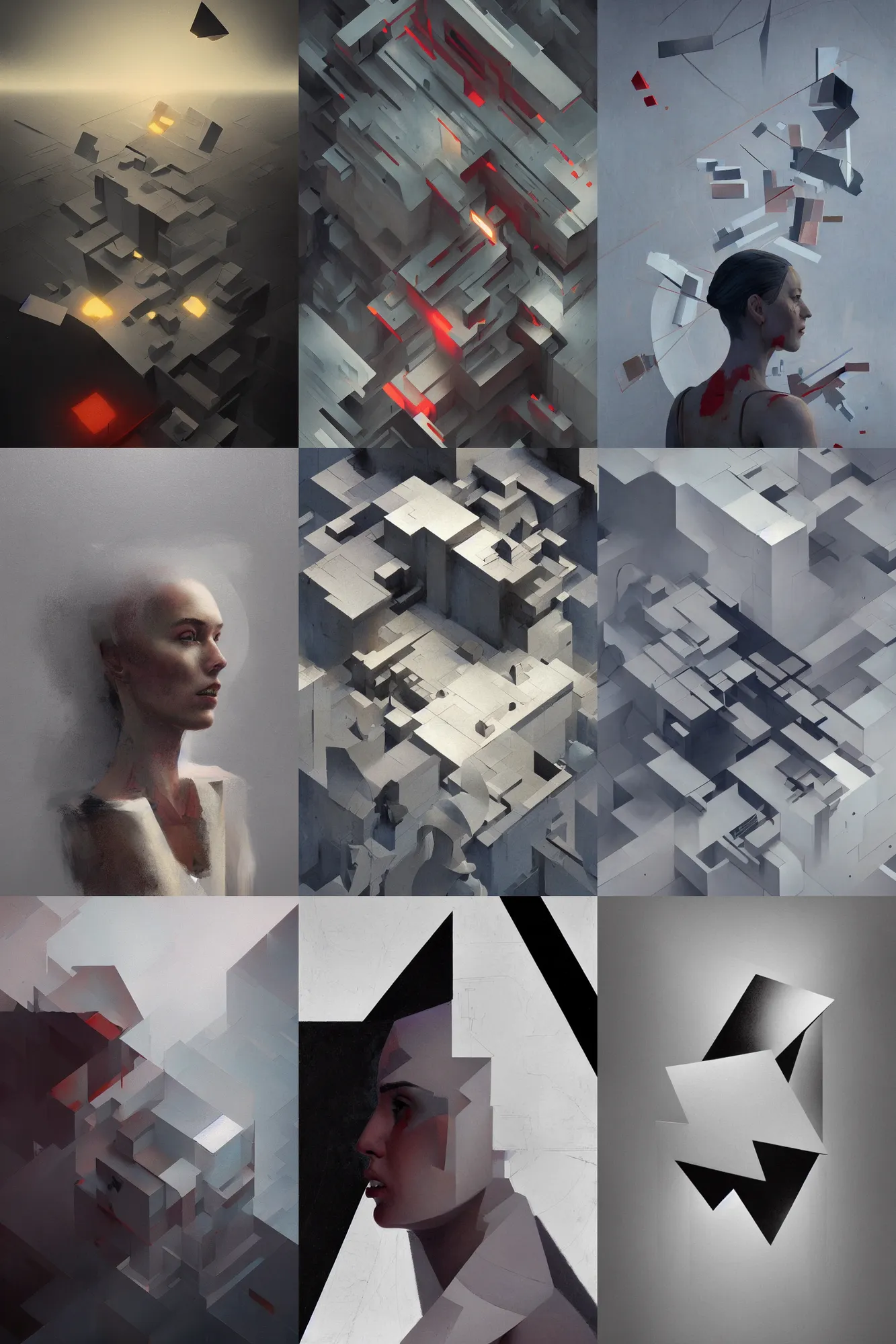 Prompt: brittle. highly detailed, digital painting, artstation, abstract art, smooth, sharp focus, illustration, unreal engine 5, 8 k, art by malevich and greg rutkowski and el lissitzky