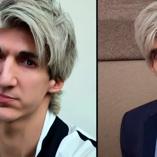 Image similar to handsome xqc