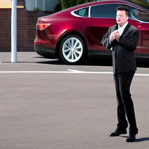 Prompt: Elon Musk dressed up as an elongated muskrat, highly detailed