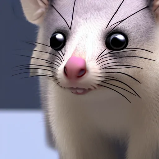 Prompt: HD photo of a possum lawyer. possum barrister. possum legal professional. HD photorealistic digital render.