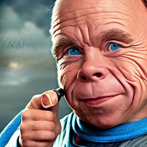 Image similar to Warwick Davis as a Jedi Master