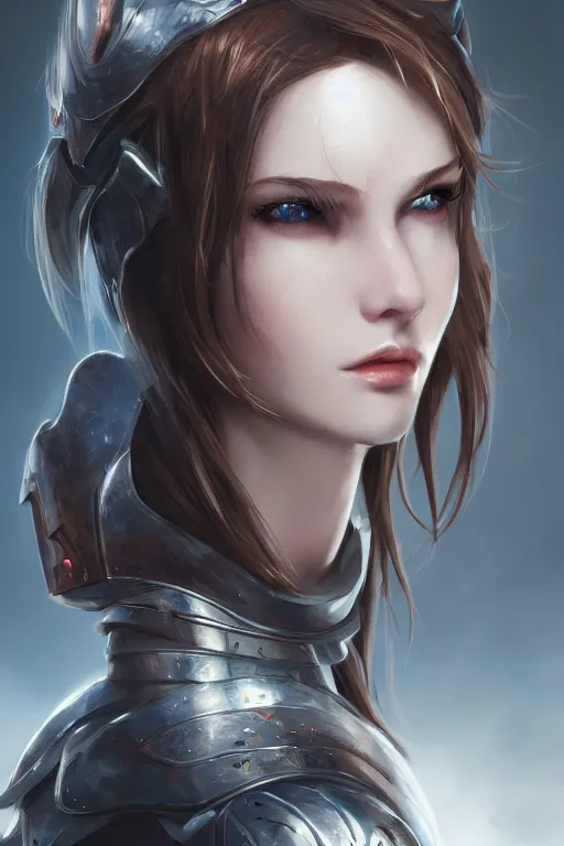ff, armor girl, beautiful eyes, beautiful face, high | Stable Diffusion ...