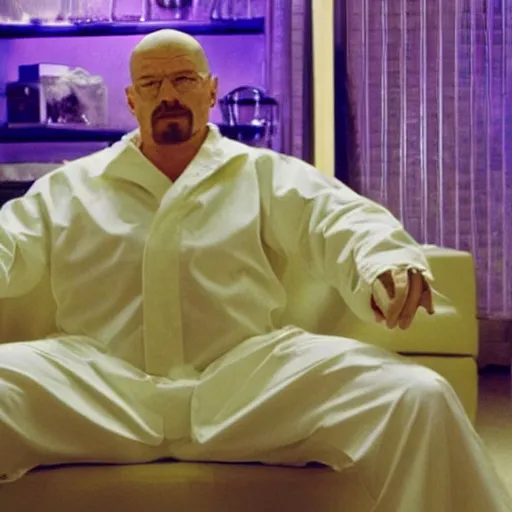 Image similar to Walter white as kingpin,