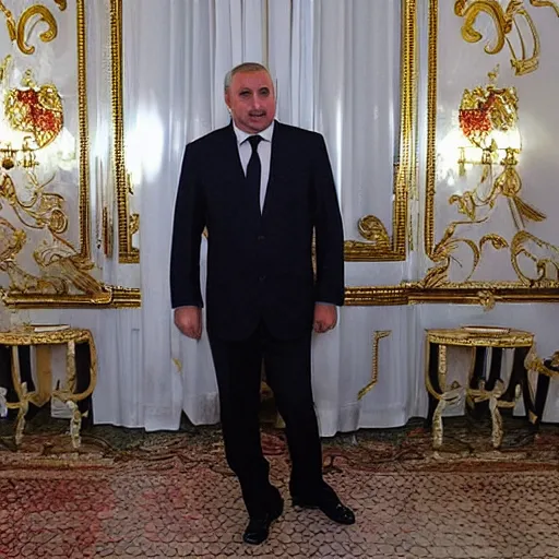 Prompt: Alexander Lukashenko as Tony Montana