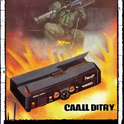 Image similar to Atari 2600 version of Call of Duty