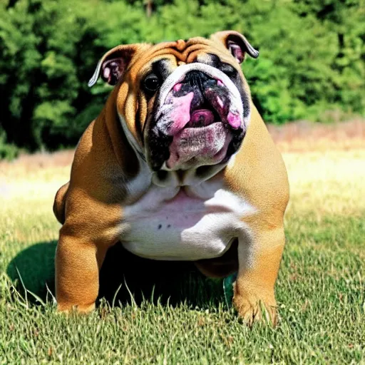 Prompt: if a bulldog and a bullfrog had a baby