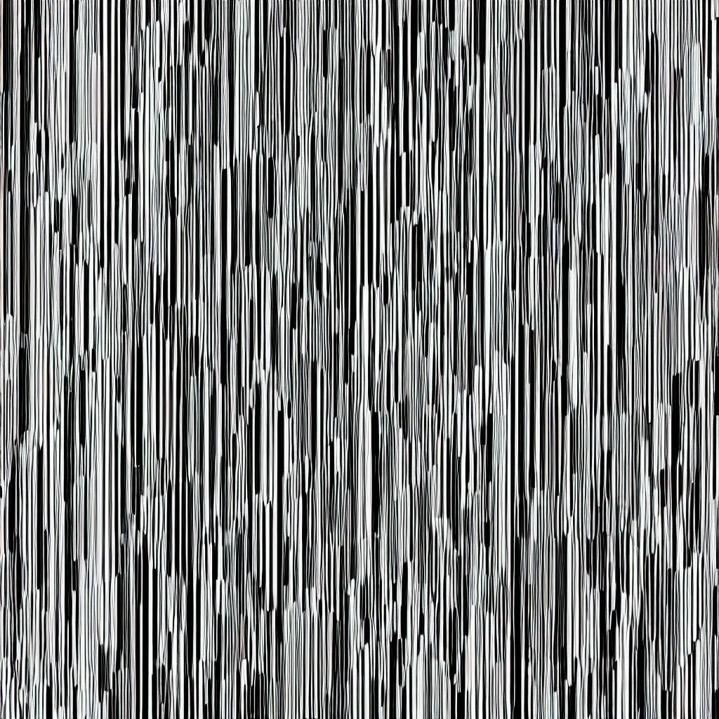 Image similar to barcode distortion