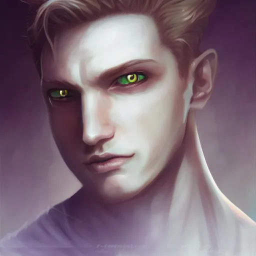 Image similar to a powerful psychic man emitting psychic powers, by charlie bowater,