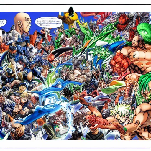 Prompt: Planet Earth by Yusuke Murata