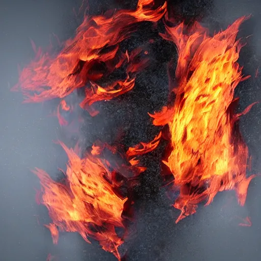 Image similar to fire texture 4K, cgsociety, utra realistic