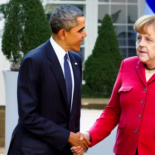 Prompt: son of barack obama and angela merkel