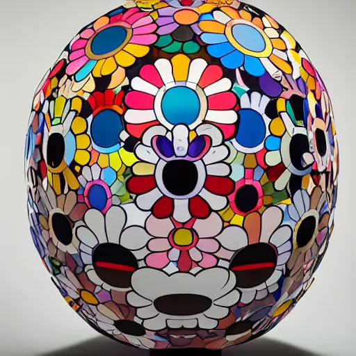 Image similar to evolution, hyperrealistic, hyperdetailed, takashi murakami sculpture