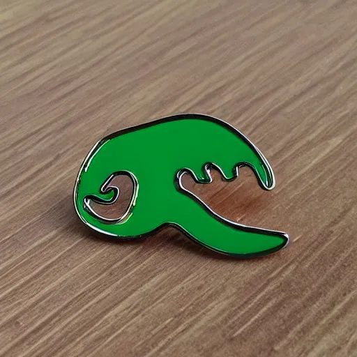 Image similar to simple yet detailed, fire jalapeno flame enamel pin retro design